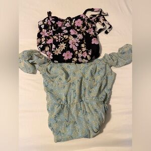 2 Lily Rose floral dresses